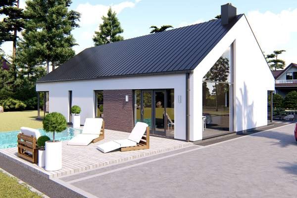 Nybyggnation, villa 1-plans villa 12 - Dennis Bygg AB - Plaatslagare i Skaane